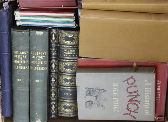 A mixed collection of books, 19th century and later,